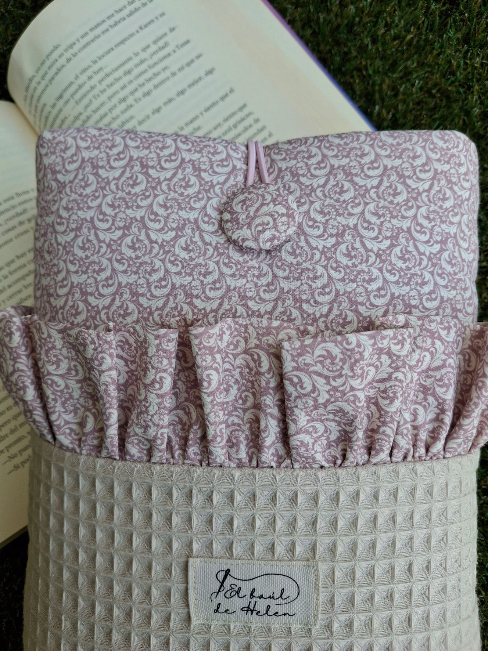 Célula para livro acolchoada feita à mão – photo 2